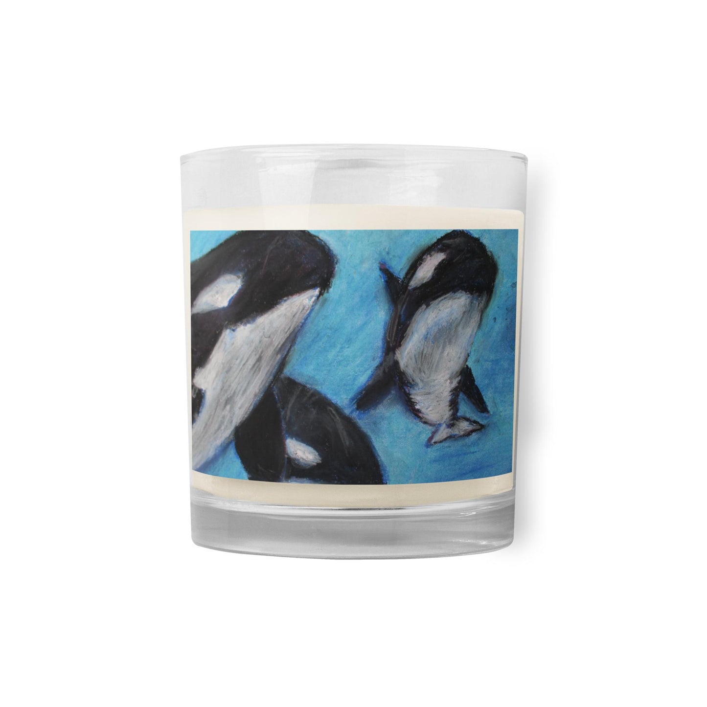 Orca Tides ~ Glass Jar Soy Wax Candle