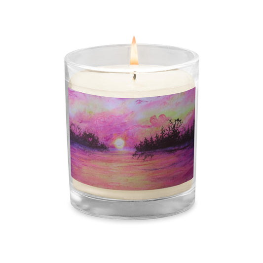 Eye Candy ~ Glass Jar Soy Wax Candle