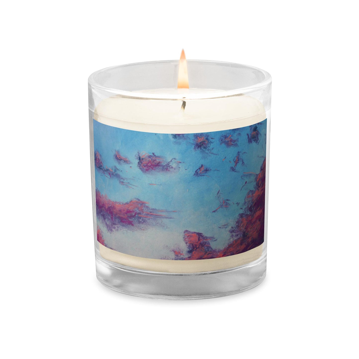 Cloud 8 ~ Glass Jar Soy Wax Candle