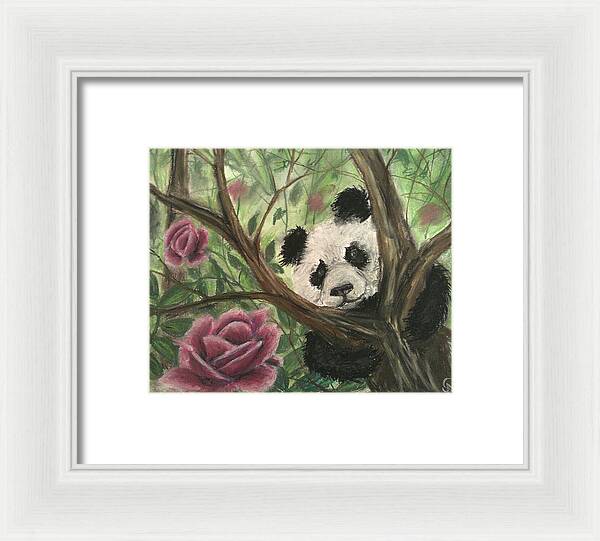 Hiding in Beauty - Framed Print