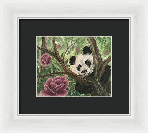 Hiding in Beauty - Framed Print