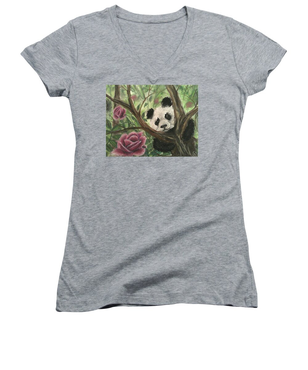 Hiding in Beauty - Women's V-Neck