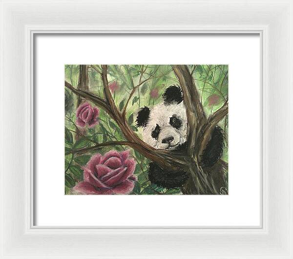 Hiding in Beauty - Framed Print