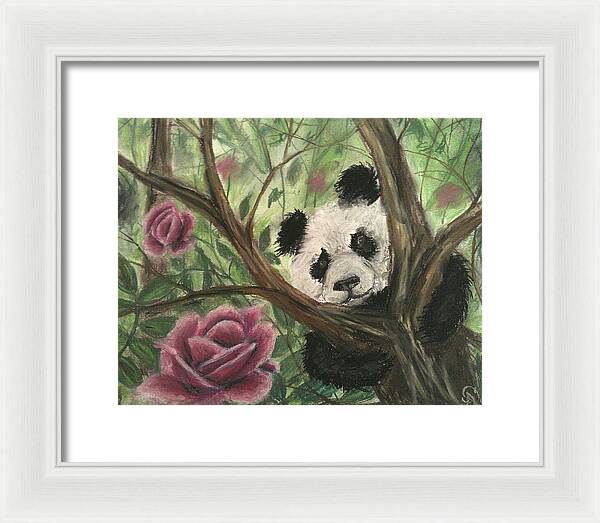 Hiding in Beauty - Framed Print