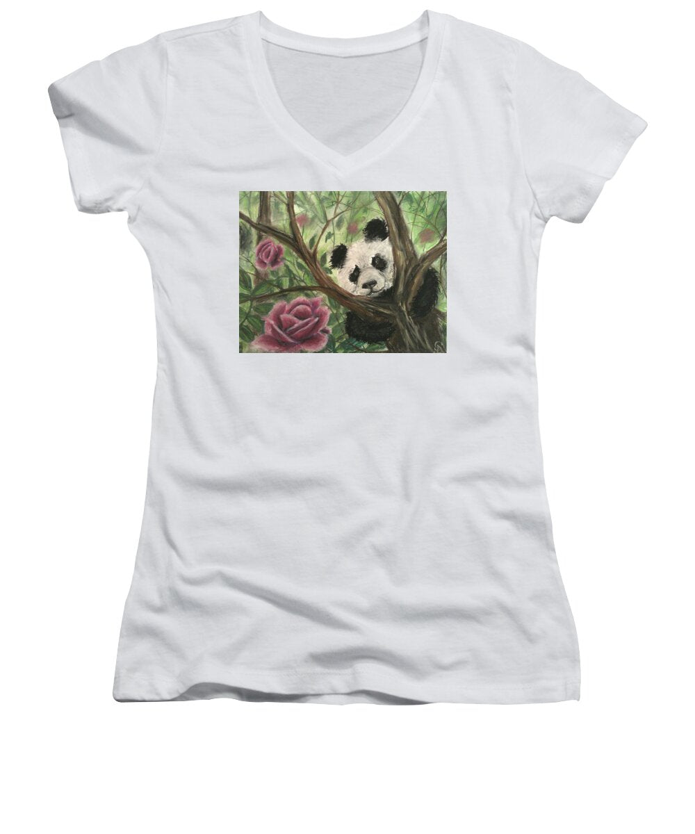 Hiding in Beauty - Women's V-Neck