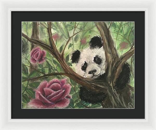 Hiding in Beauty - Framed Print