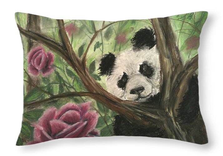 Hiding in Beauty - Throw Pillow