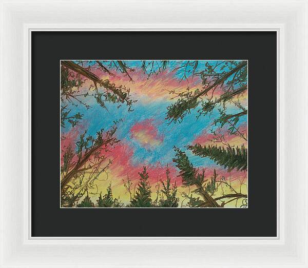 Layered Height - Framed Print