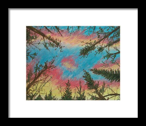 Layered Height - Framed Print