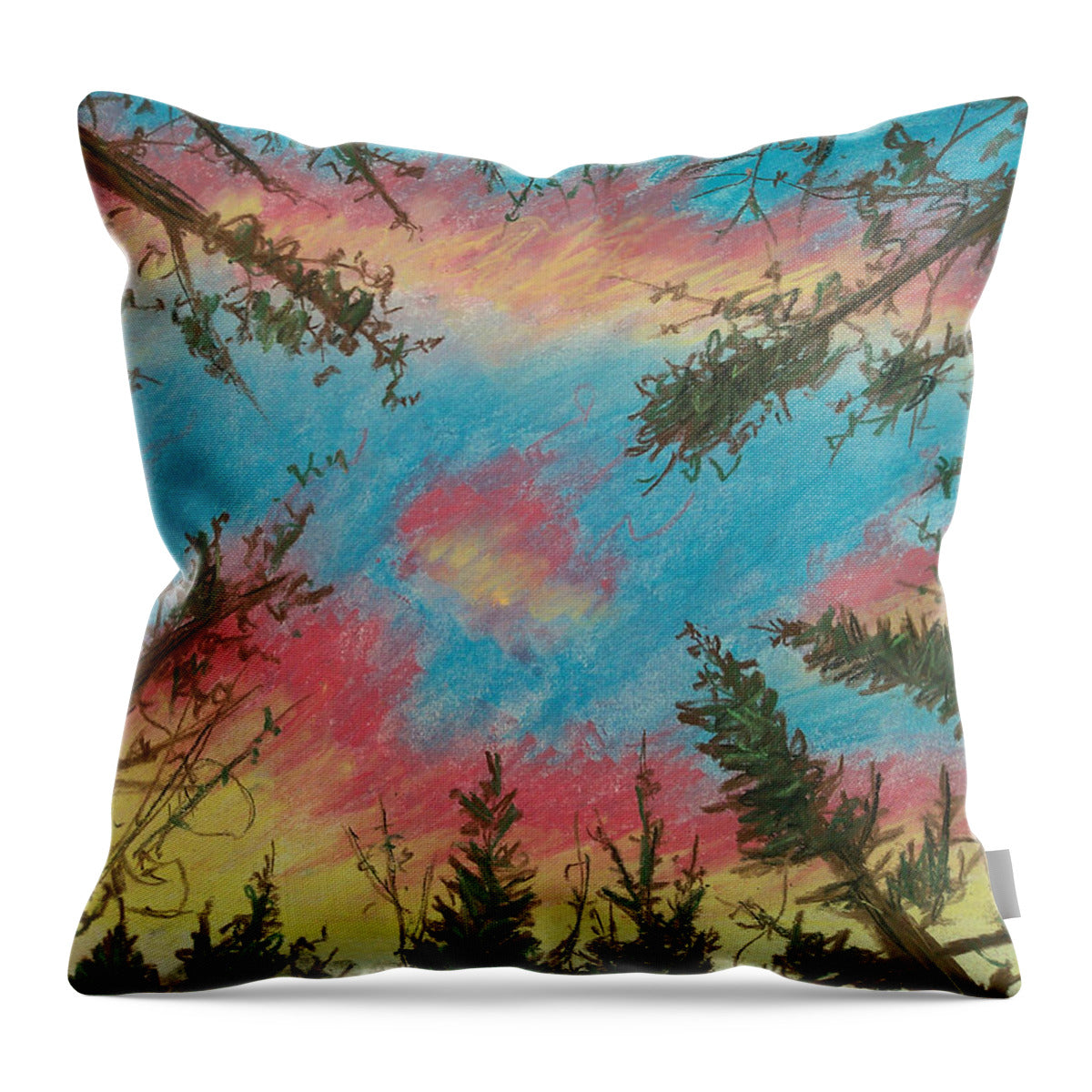 Layered Height - Throw Pillow