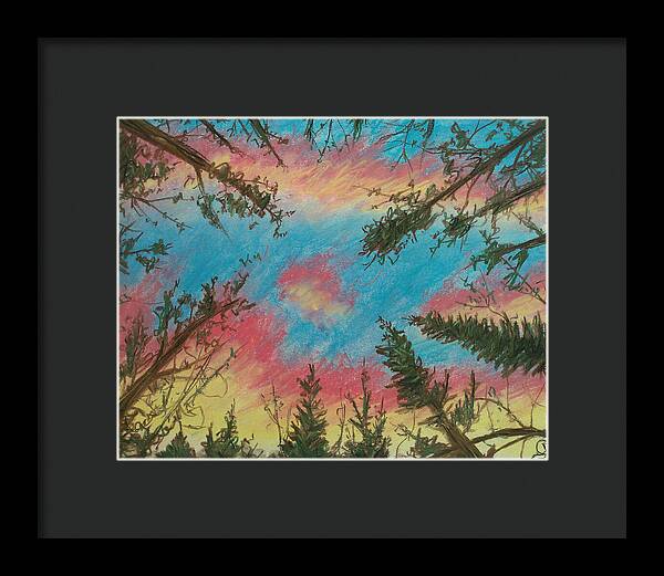 Layered Height - Framed Print