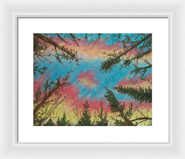 Layered Height - Framed Print