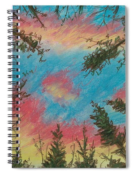 Layered Height - Spiral Notebook