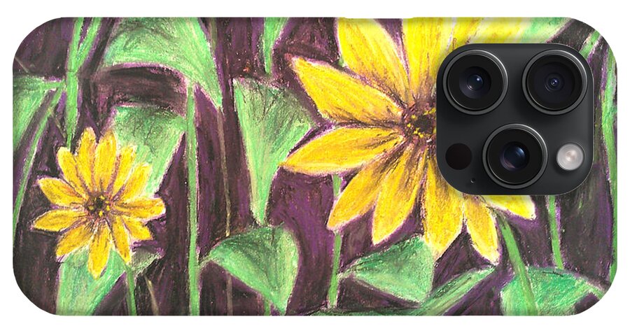 Nights of Sunflowers - Phone Case
