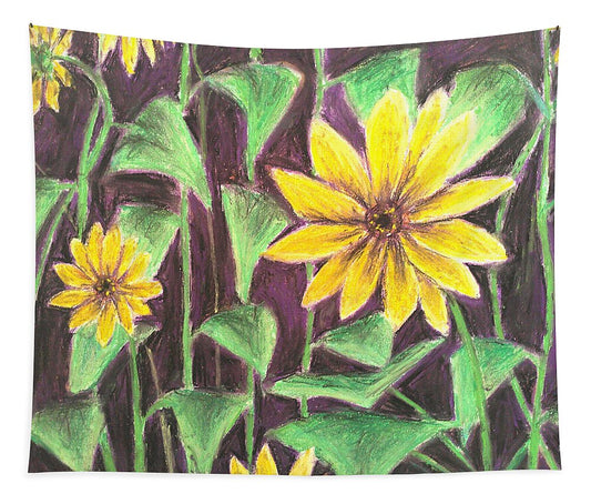 Nights of Sunflowers - Tapestry