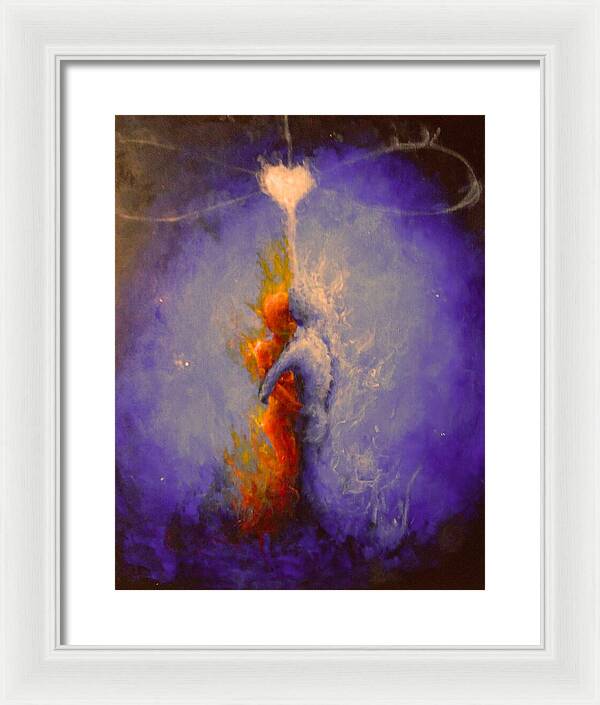 On Beat - Framed Print