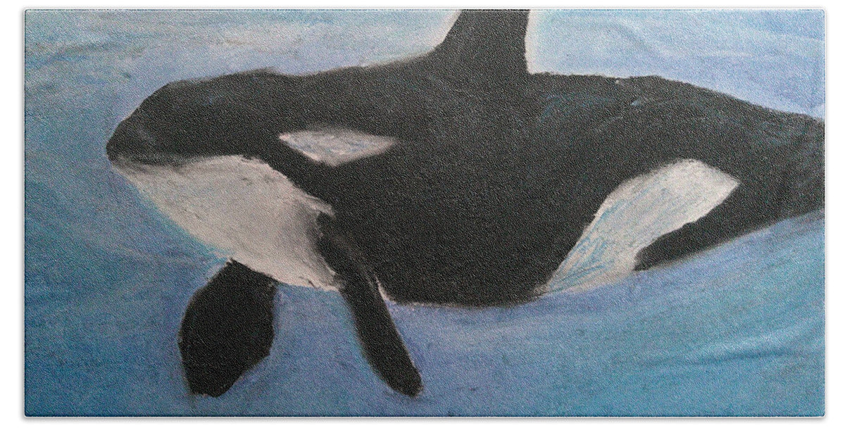 Orca Calls  - Bath Towel