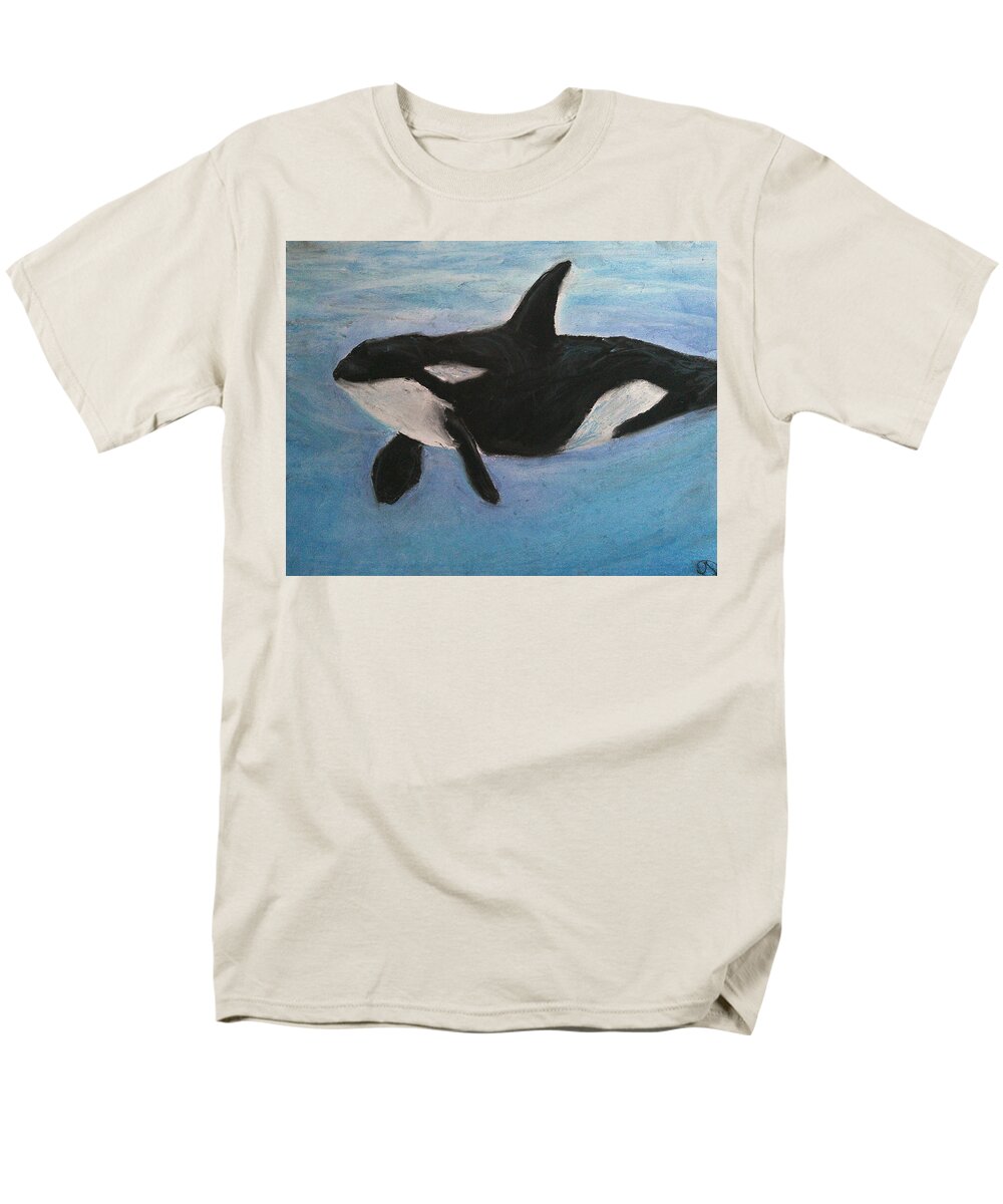 Orca Calls  - Men's T-Shirt  (Regular Fit)