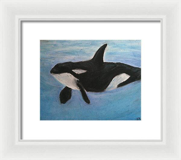 Orca Calls  - Framed Print