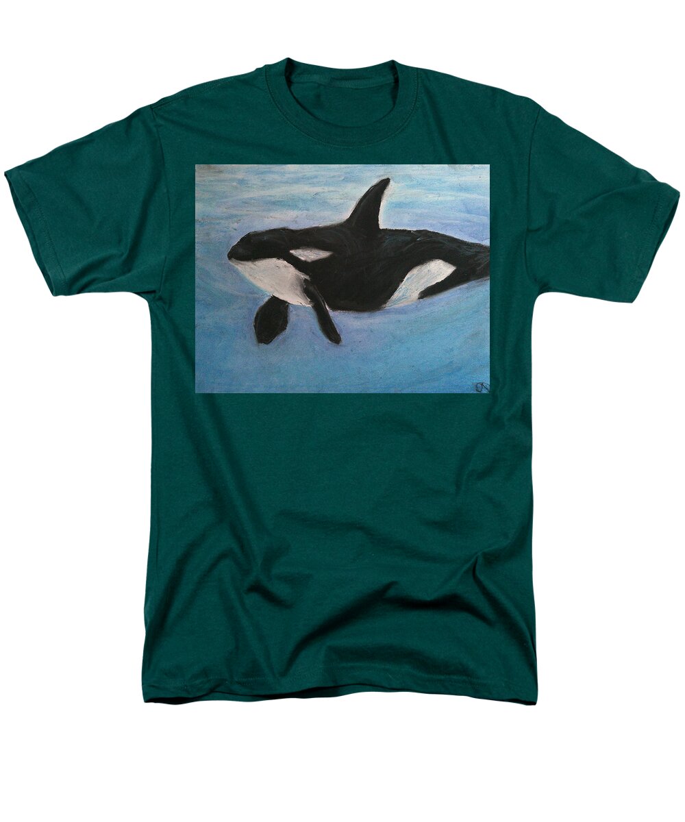 Orca Calls  - Men's T-Shirt  (Regular Fit)