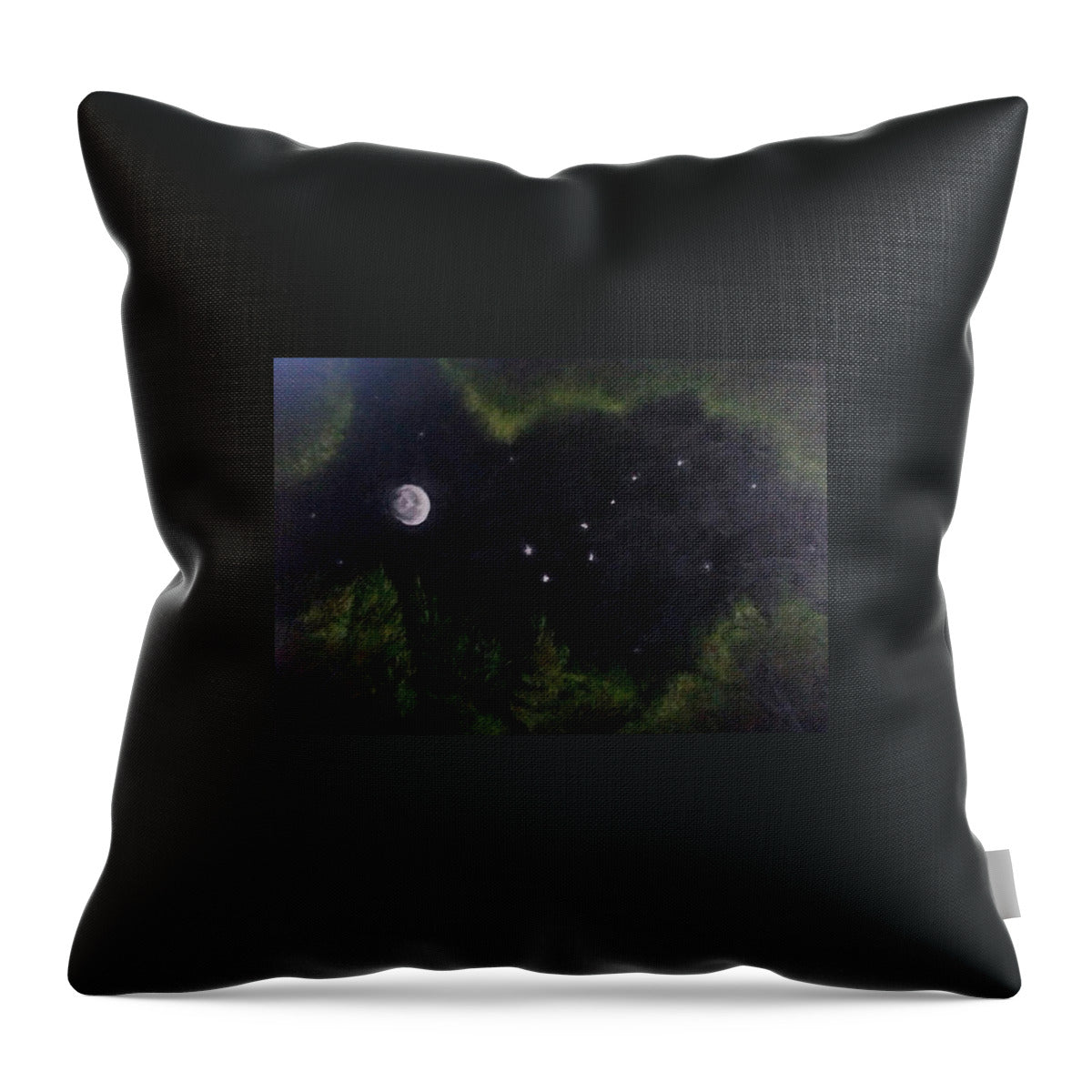 Sky Night Dip - Throw Pillow