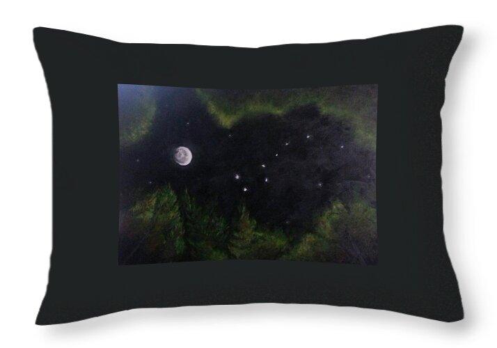 Sky Night Dip - Throw Pillow