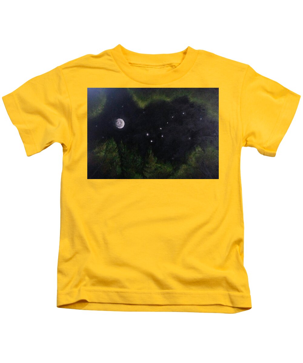 Sky Night Dip - Kids T-Shirt