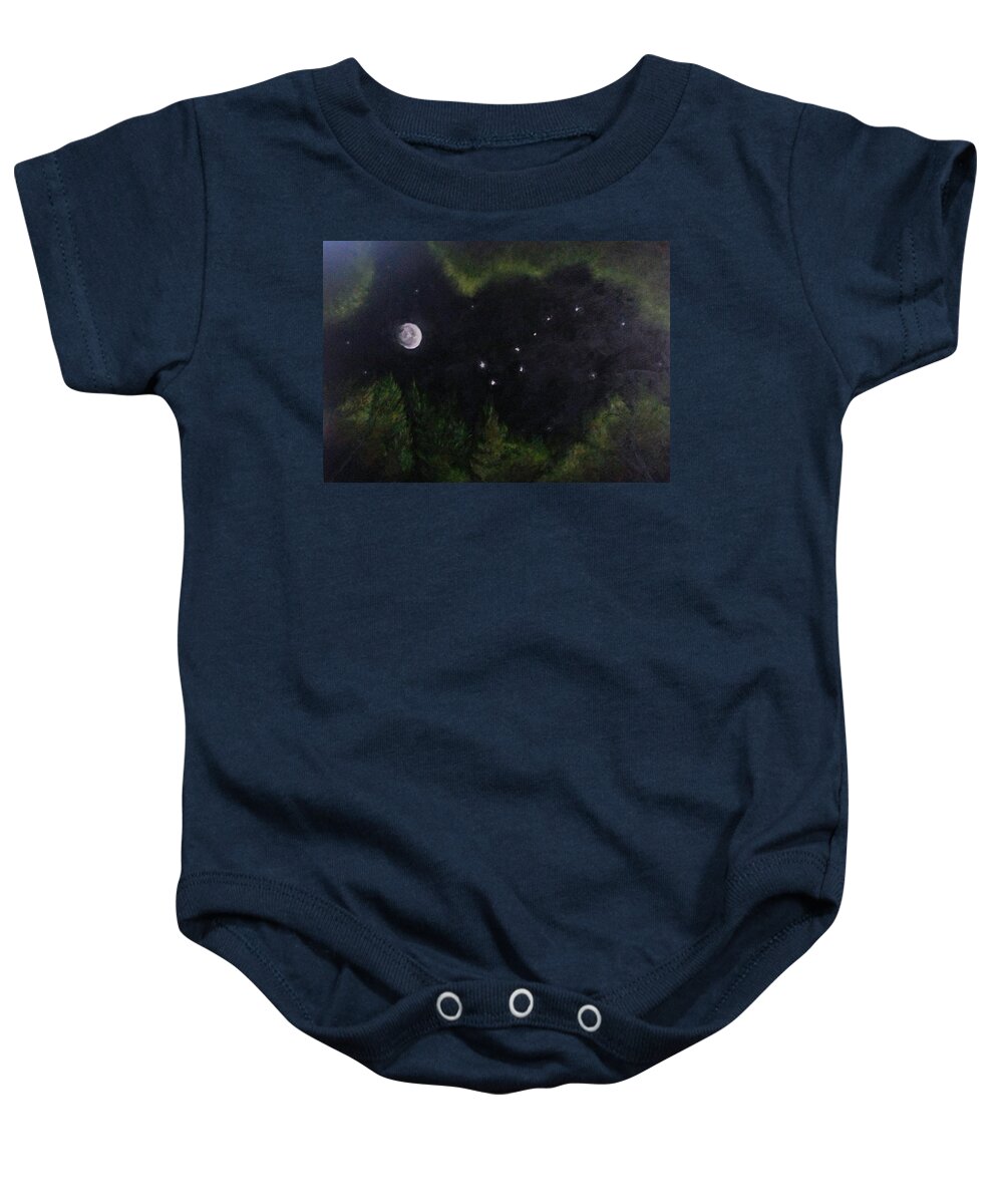 Sky Night Dip - Baby Onesie