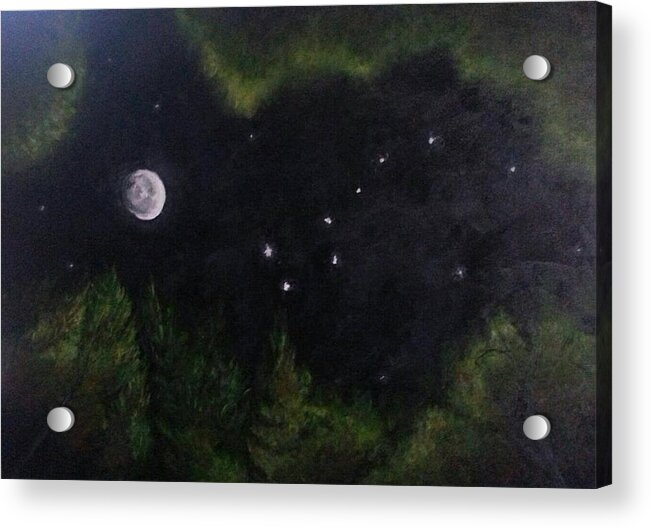 Sky Night Dip - Acrylic Print