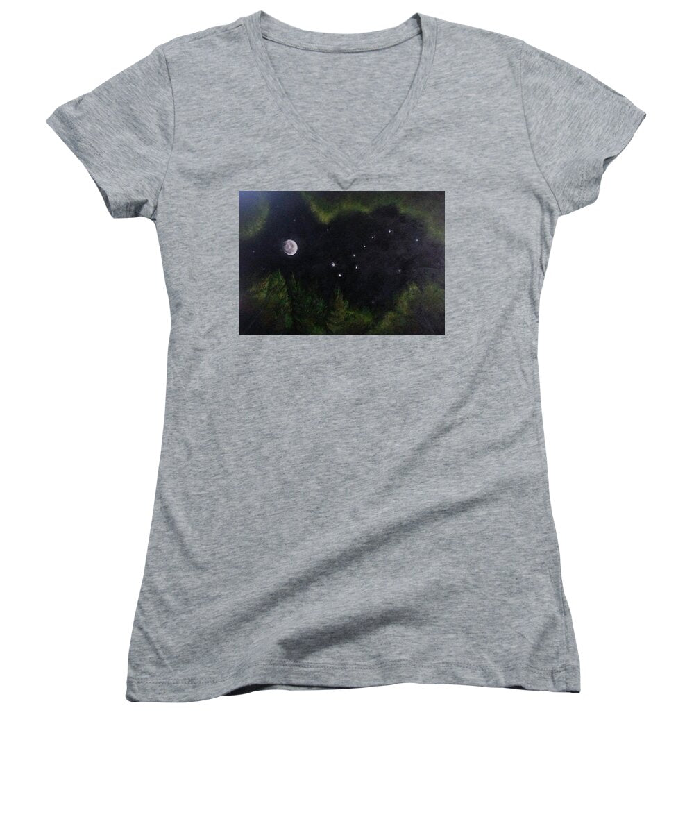 Sky Night Dip - Women's V-Neck