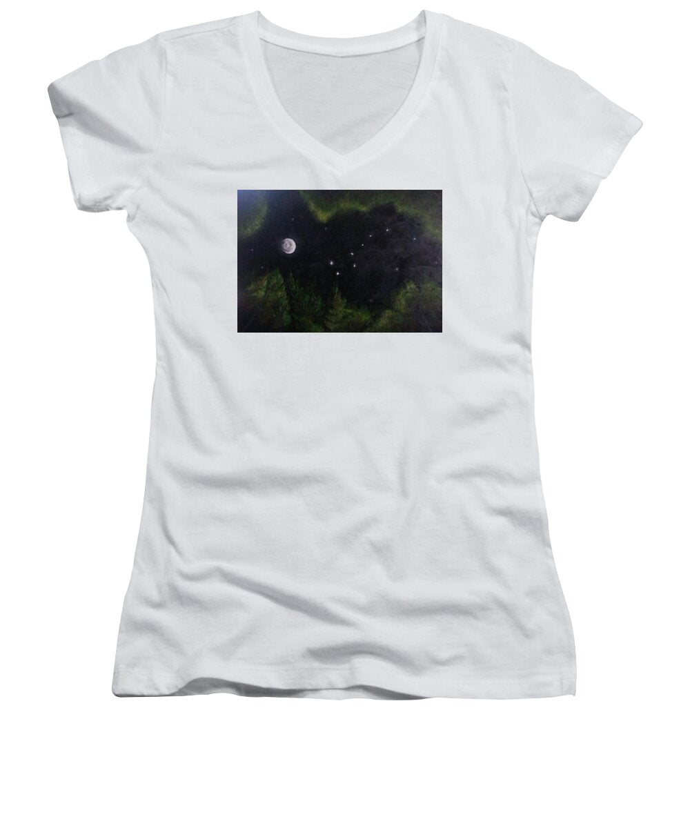 Sky Night Dip - Women's V-Neck