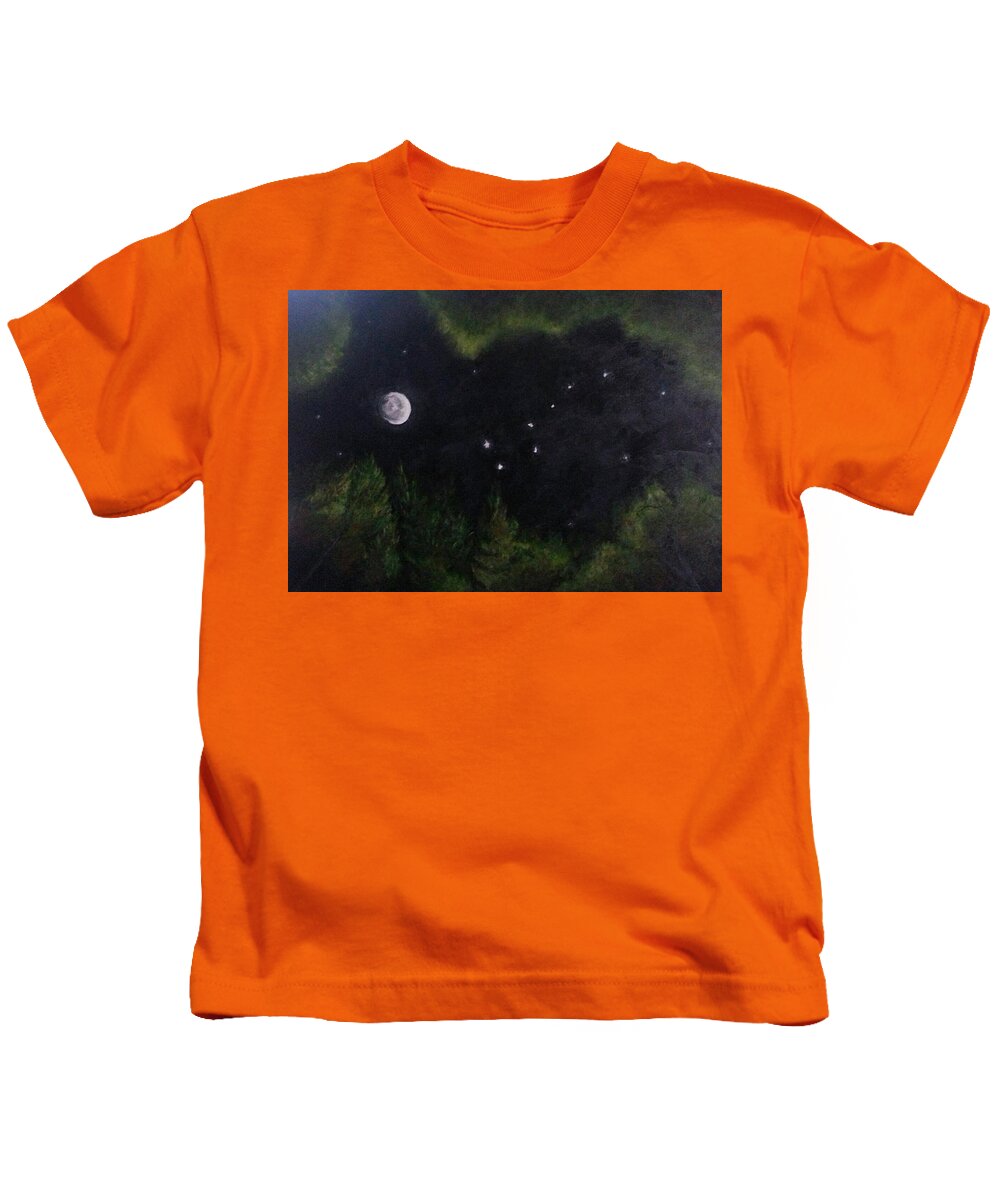 Sky Night Dip - Kids T-Shirt