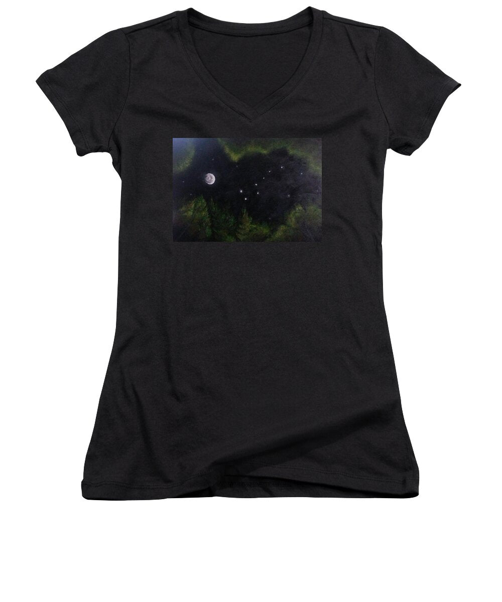 Sky Night Dip - Women's V-Neck