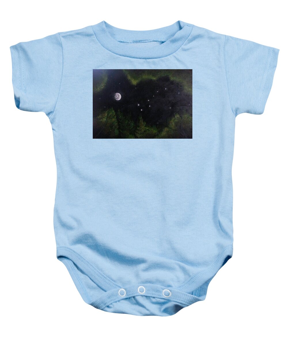 Sky Night Dip - Baby Onesie