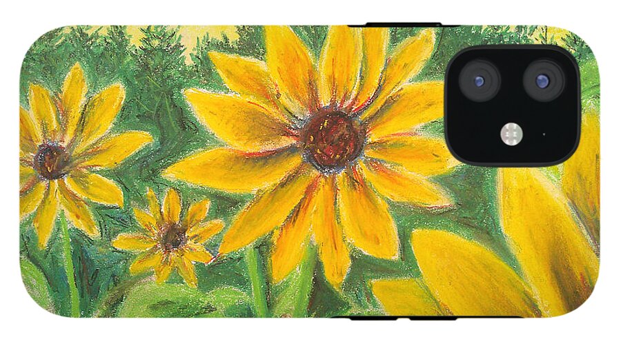 Sunflower on Rainbows - Phone Case