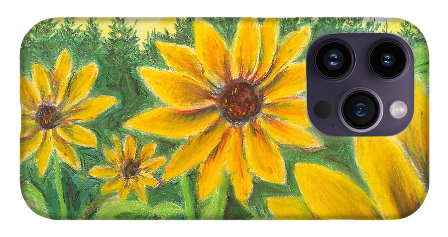 Sunflower on Rainbows - Phone Case