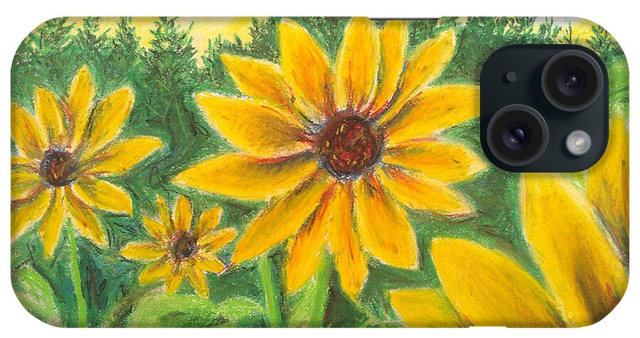 Sunflower on Rainbows - Phone Case