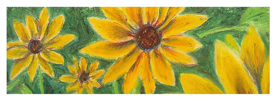 Sunflower on Rainbows - Yoga Mat