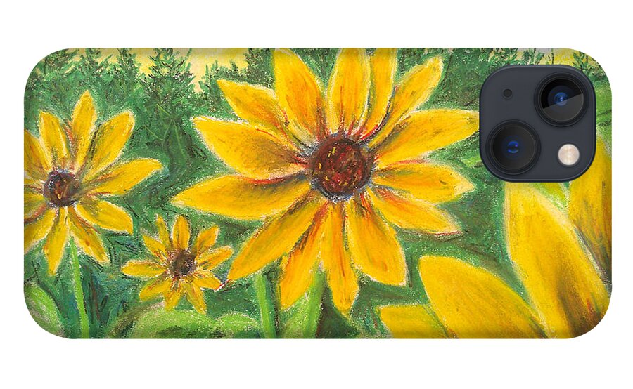 Sunflower on Rainbows - Phone Case