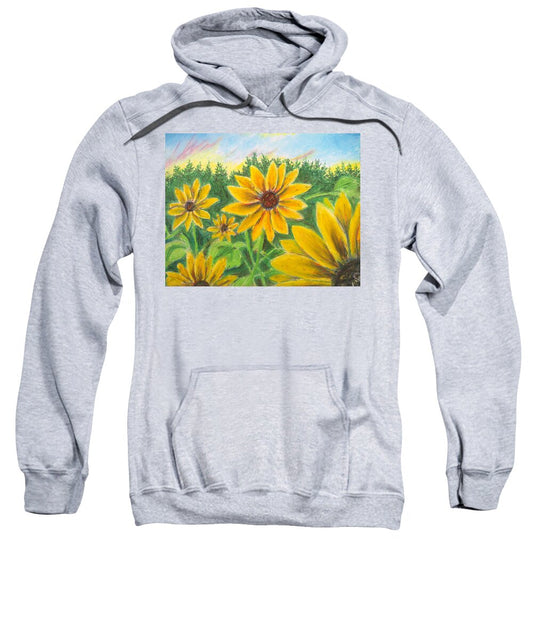 Sunflower on Rainbows - Sweatshirt