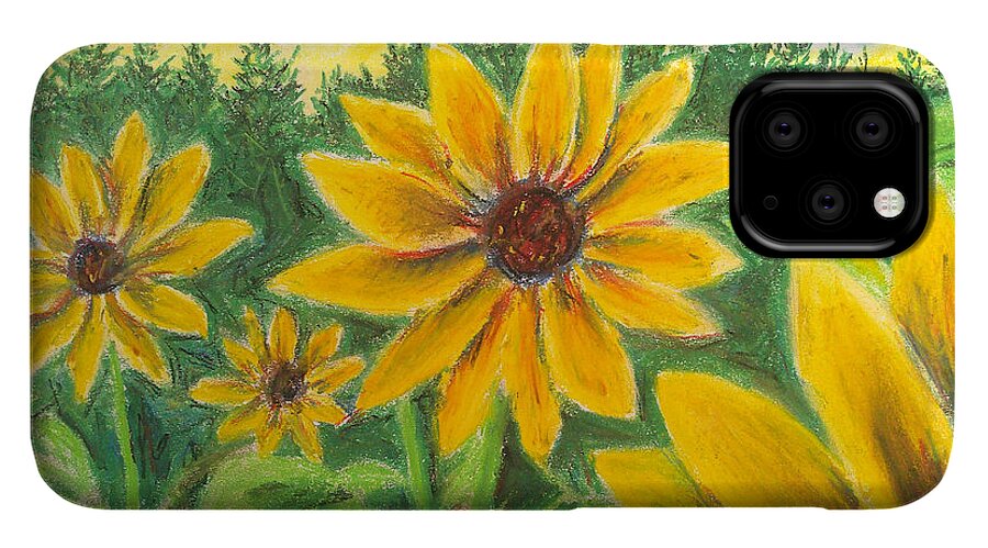 Sunflower on Rainbows - Phone Case