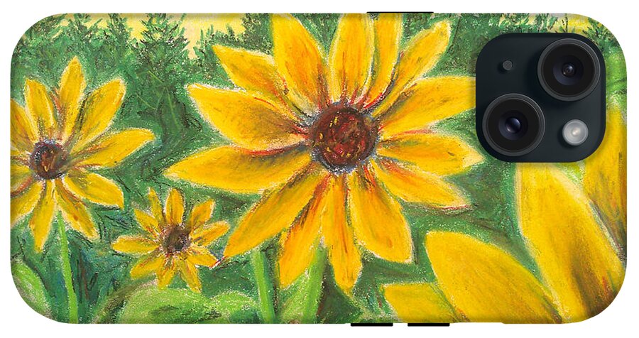 Sunflower on Rainbows - Phone Case