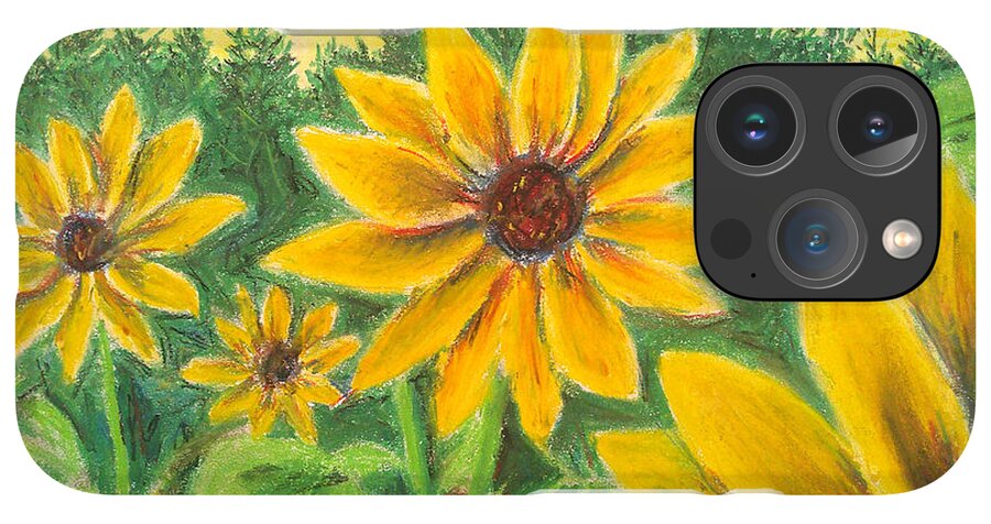 Sunflower on Rainbows - Phone Case