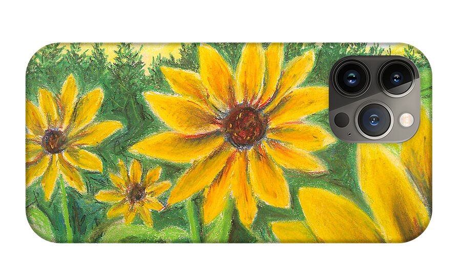 Sunflower on Rainbows - Phone Case