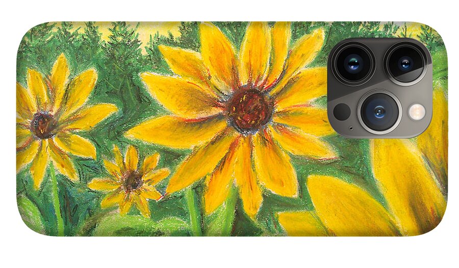 Sunflower on Rainbows - Phone Case