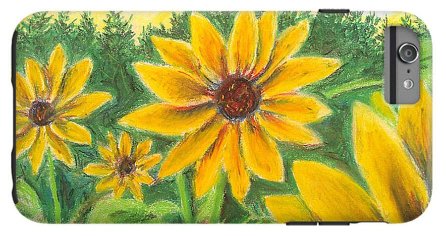 Sunflower on Rainbows - Phone Case