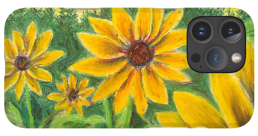 Sunflower on Rainbows - Phone Case