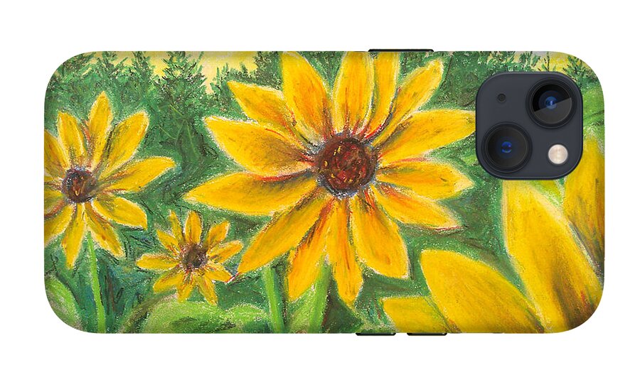 Sunflower on Rainbows - Phone Case