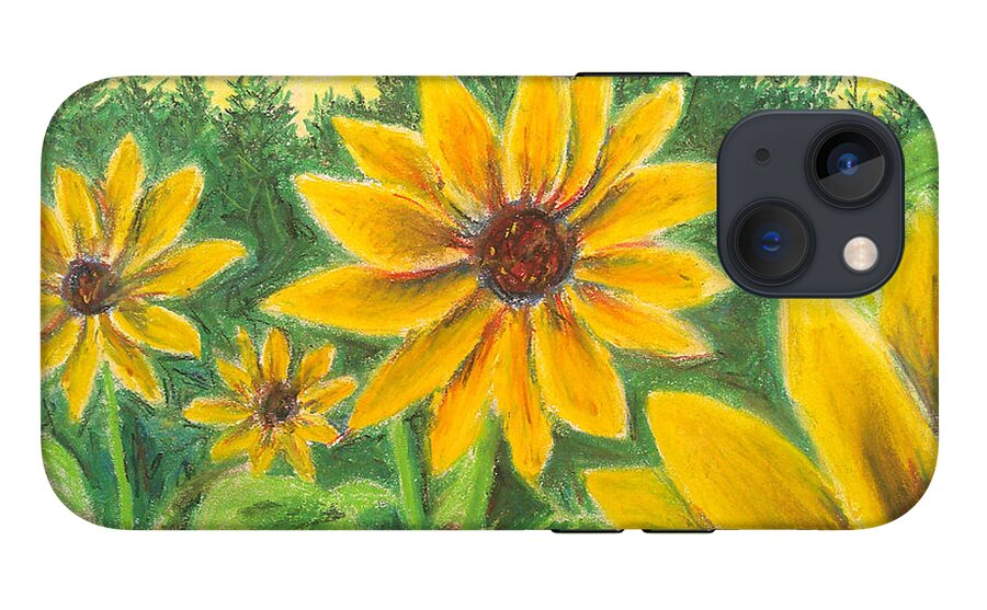 Sunflower on Rainbows - Phone Case