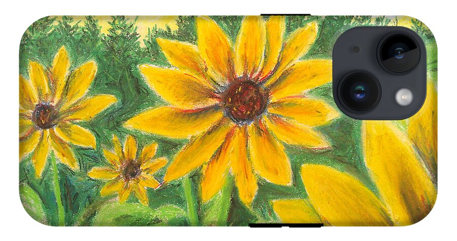 Sunflower on Rainbows - Phone Case